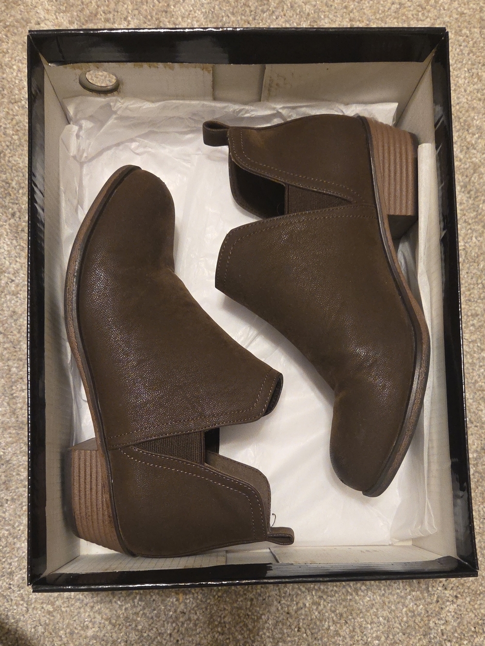 Pierre Dumas Brown Kids Ankle Booties